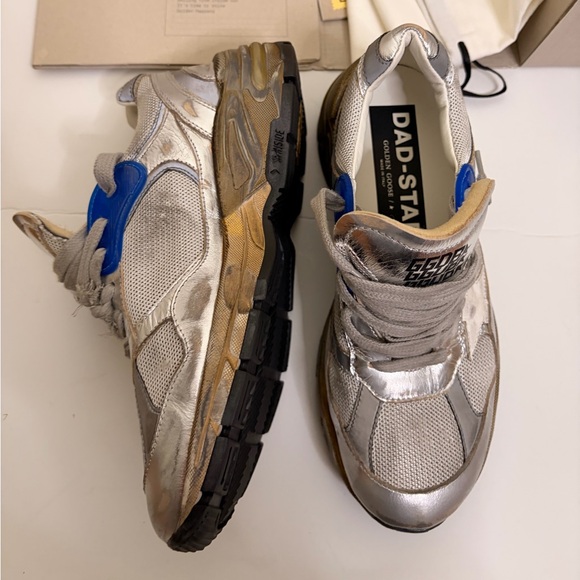 NWT 🩶👟 WOMEN’S GOLDEN GOOSE DAD STAR SNEAKERS - SIZE 36 - Picture 10 of 14